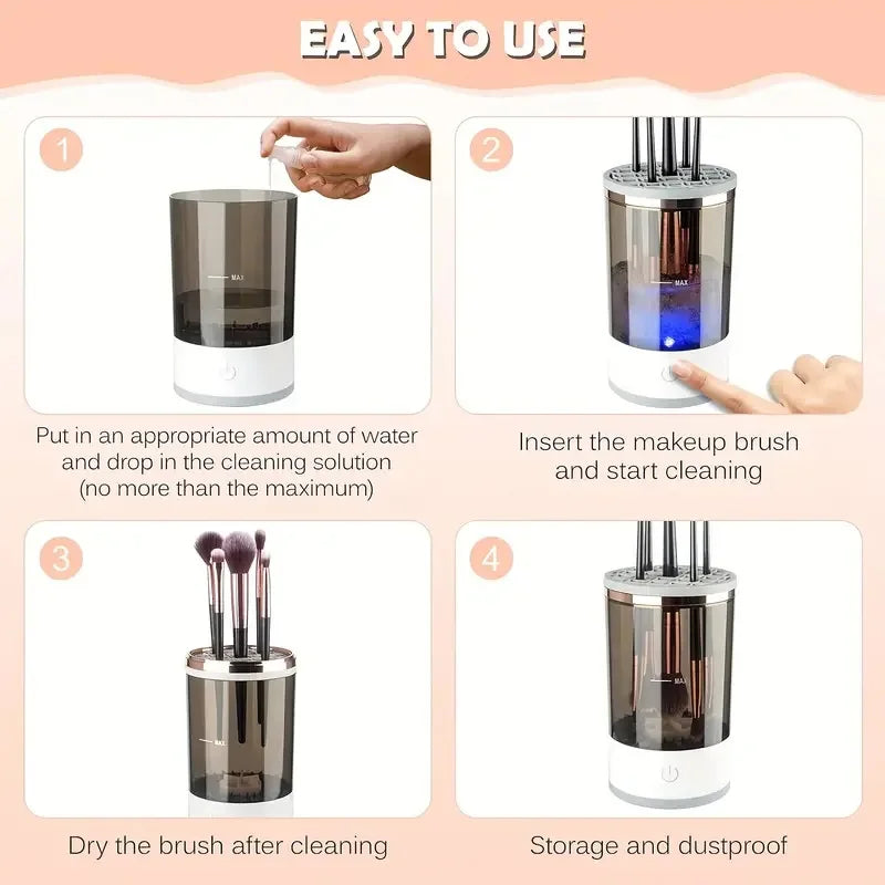 SwiftClean™ Makeup Brush Cleaner